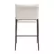 Freesia White Upholstered Counter Height Stool Set of 2