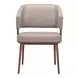 Poise Brown Upholstered Dining Chair