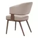 Poise Brown Upholstered Dining Chair