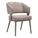 Poise Brown Upholstered Dining Chair