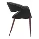 Limay Black Upholstered Dining Chair Set of 2