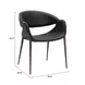 Limay Black Upholstered Dining Chair Set of 2