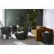 Trine Vintage Black Night Lounge Chair