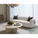 Ezra Dove Cream 97" Sofa