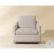 Corbin Effie Linen Swivel Lounge Chair