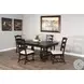 Golden Hearth Black 112" Extendable Rectangular Dining Table