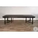 Golden Hearth Black 112" Extendable Rectangular Dining Table