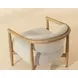 Sigrid Monument Oatmeal Upholstered Lounge Chair
