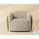 Caris Santa Cruz Oatmeal Swivel Lounge Chair