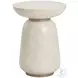 Hali Cream End Table