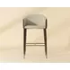 Rowan Dillon Cream Upholstered Bar Stool