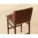 Halden Bravo Cognac Upholstered Bar Stool