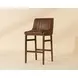Halden Bravo Cognac Upholstered Bar Stool