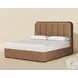 Rosalyn Milliken Cognac King Upholstered Platform Bed
