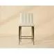 Hadwin Geralt Linen Performance Fabric Counter Height Stool