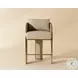 Riven Napa Beige Counter Height Stool