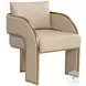 Riven Napa Beige Arm Chair