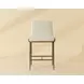 Corvin Geralt Linen Performance Fabric Counter Height Stool