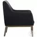 Wolfram Bravo Black Lounge Chair