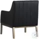 Wolfram Bravo Black Lounge Chair