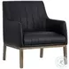 Wolfram Bravo Black Lounge Chair