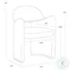 Sirelyn Noah Ecru Arm Chair