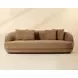 Serafina Kona Camel 94" Sofa with Pillows