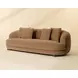 Serafina Kona Camel 94" Sofa with Pillows