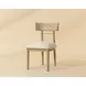Sylvan Geralt Linen Performance Fabric Dining Chair Set of 2