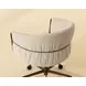 Olma Meg Taupe and Santa Cruz Oatmeal Upholstered Office Chair