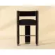 Adamina Abbington Black and Hobbes Night Upholstered Bar Stool