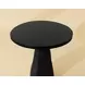 Kliff Black 34" Round Outdoor Bistro Table