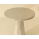 Kliff Natural 34" Round Concrete Top Outdoor Bar Table