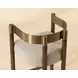 Marcelo Santa Cruz Oatmeal Upholstered Counter Height Stool