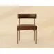 Astellan Bravo Cognac Upholstered Dining Chair Set of 2