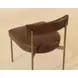 Astellan Bravo Cognac Upholstered Dining Chair Set of 2