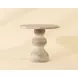 Emilio Dune 34" Round Concrete Top Outdoor Bistro Table