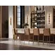 Lathan Tan Leather Upholstered Bar Stool