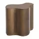 Aurora Antique Bronze Freeform Small Side Table