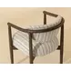 Gavina Gifford Script Upholstered Dining Arm Chair