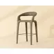 Atika Ivanhoe Mineral Upholstered Bar Stool