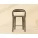 Atika Ivanhoe Mineral Upholstered Counter Height Stool