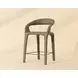 Atika Ivanhoe Mineral Upholstered Counter Height Stool