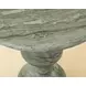Emilio Sage 34" Round Concrete Top Outdoor Bistro Table