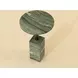 Zuri Sage Round Concrete Top Outdoor End Table