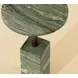 Zuri Sage Round Concrete Top Outdoor End Table