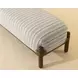 Wren Gifford Script Upholstered Bed Bench