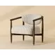 Gavina Gifford Script Upholstered Lounge Chair