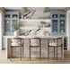 Gavina Gifford Script Upholstered Bar Stool