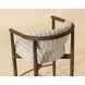 Gavina Gifford Script Upholstered Counter Height Stool